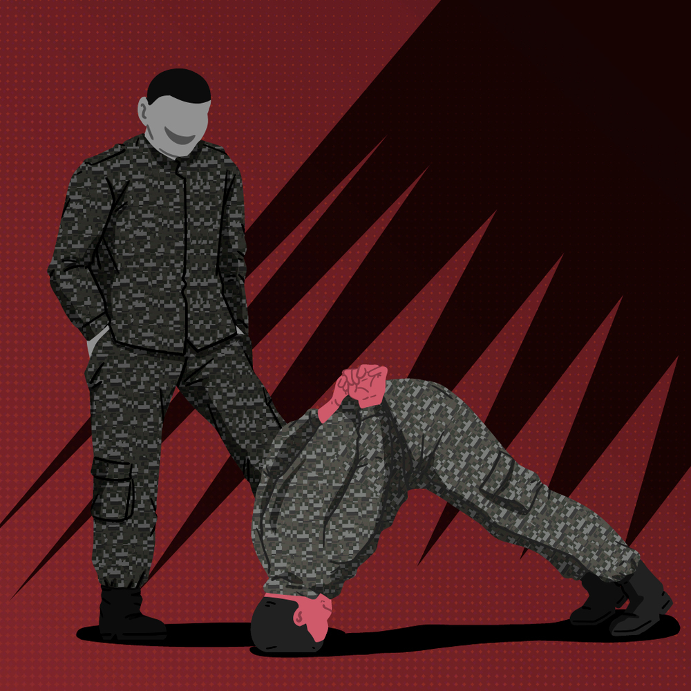 계룡대에서 근무하는 해병대 병사들이 선임병들에게 가혹행위를 당했다며 경찰에 고소장을 제출했다. 기사 이해를 돕기 위한 참고 사진. /사진=클립아트코리아