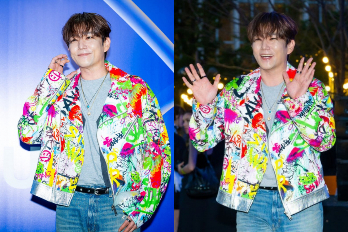 그룹 슈퍼주니어 출신 강인이 약 7년 만에 국내 공식 석상에 모습을 드러냈다. /사진=OSEN