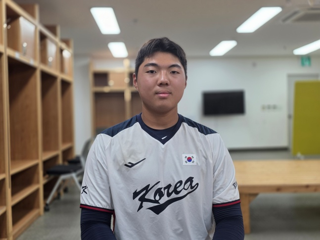인창고 윤예성이 최근 울산 문수야구장에서 열린 한국 U-18 야구 국가대표 훈련을 마치고 스타뉴스와 인터뷰에 응했다. /사진=김동윤 기자
