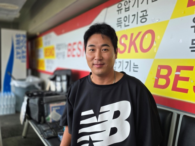 KT 우규민이 5일 광주 KIA전을 앞두고 스타뉴스와 인터뷰에 응했다. /사진=김동윤 기자