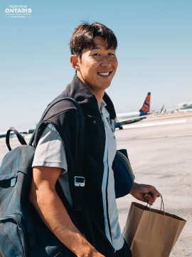 손흥민. /사진=LAFC 공식 사회관계망서비스(SNS)