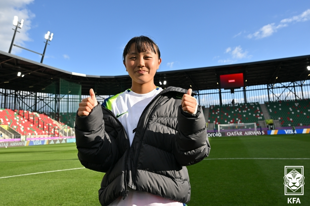 조혜영. /사진=대한축구협회 제공