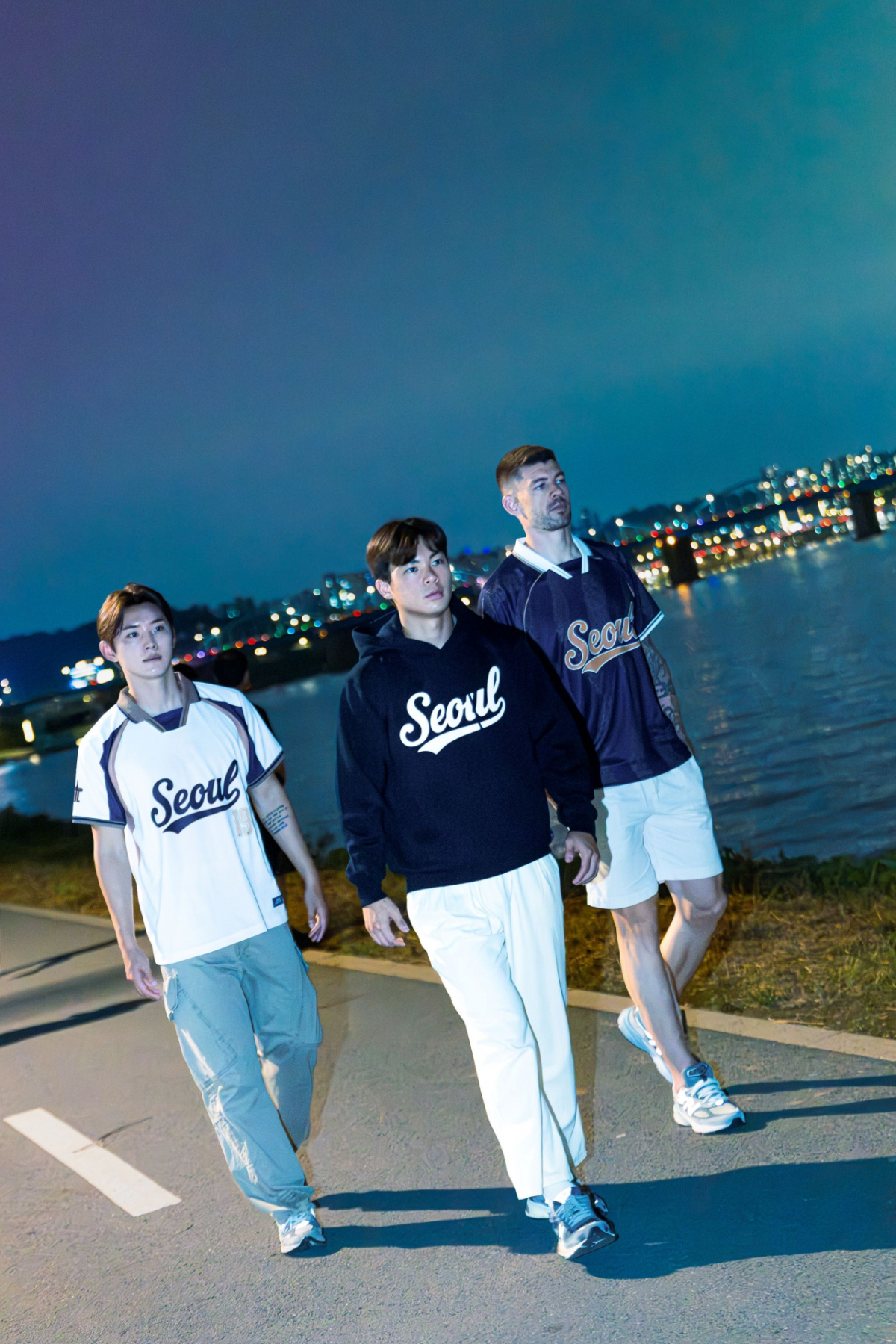 (왼쪽부터) 김주환, 손혁찬, 오스마르. /사진=서울 이랜드 제공