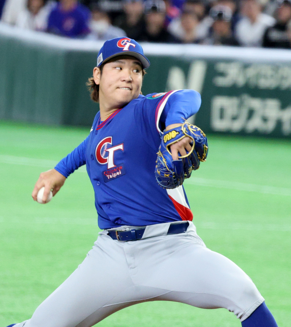 대만 선발투수 구린루리양이 8일 도쿄돔에서 열린 2026 WBC 도쿄POOL 대한민국과 대만 경기에서 역투하고 있다. 026.03.08. /사진=강영조 cameratalks@