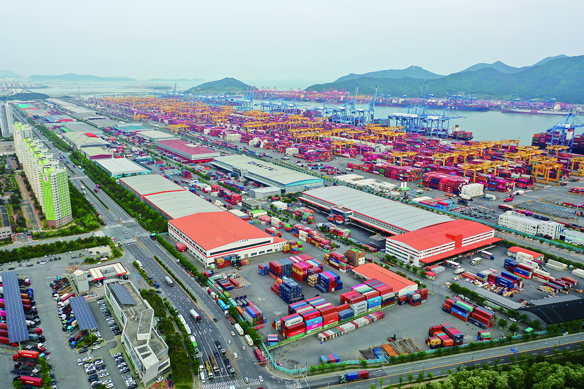 부산 신항 배후단지 전경./사진제공=BPA