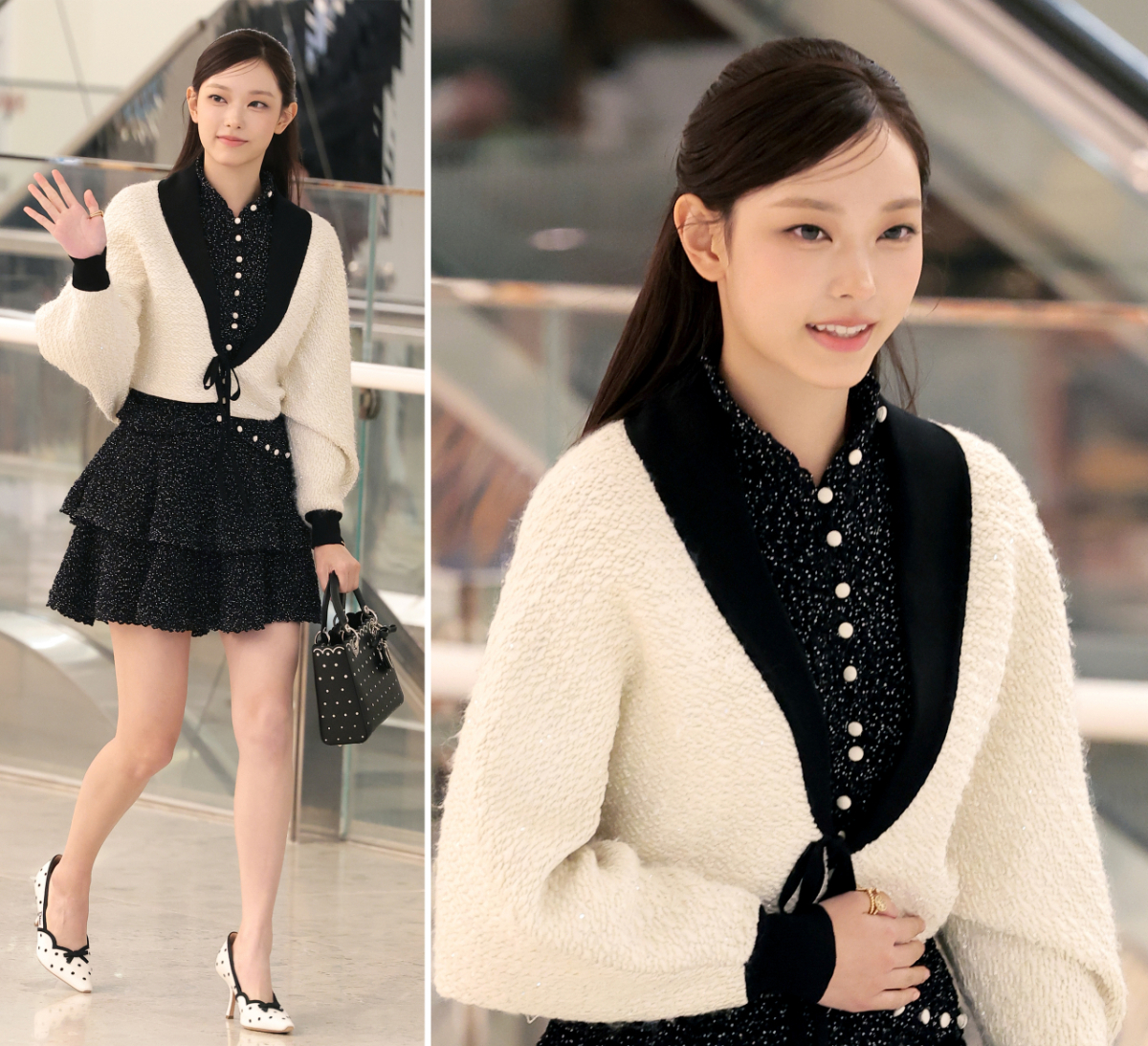 그룹 뉴진스(NewJeans) 해린(20)이 팬들 앞에 복귀했다. /사진=뉴스1