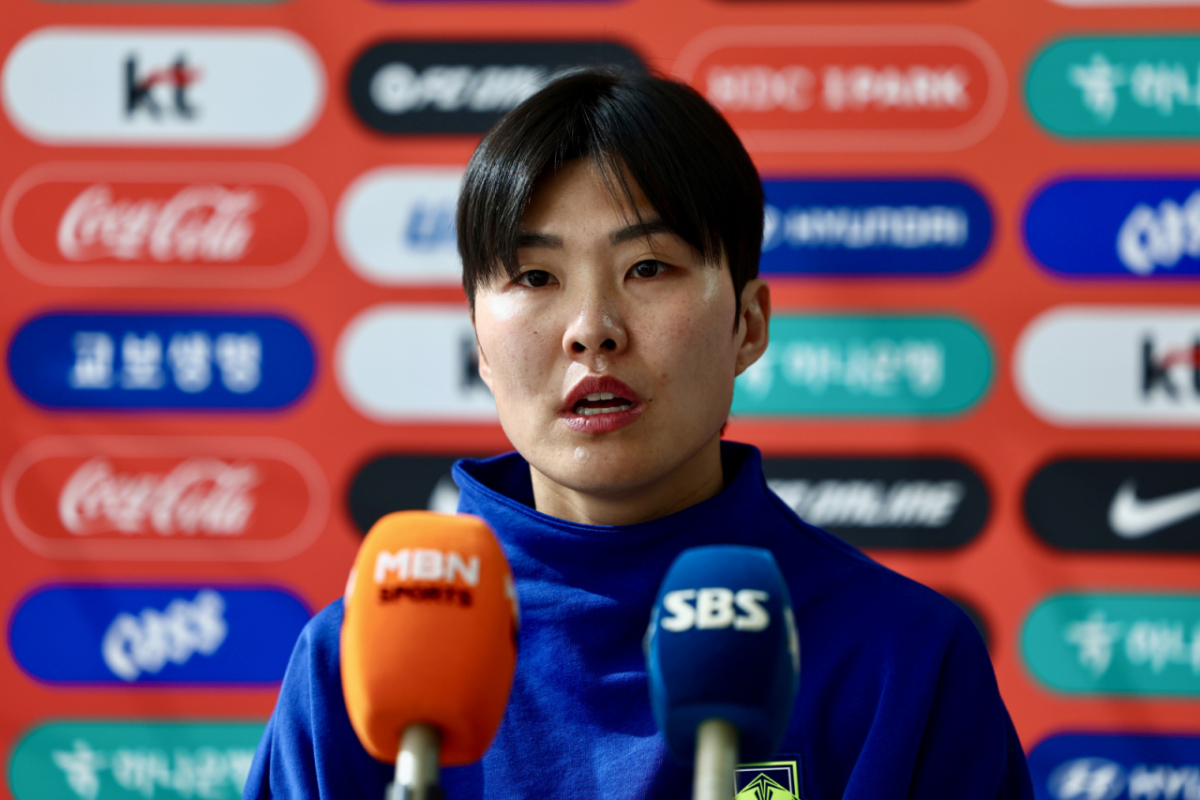 축구선수 지소연이 심판의 부적절한 발언 논란과 관련해 "심판과 선수 사이에 존중과 배려의 마음이 생겼으면 하는 바람"이라고 소신을 밝혔다. 사진은 축구선수 지소연. /사진=뉴시스