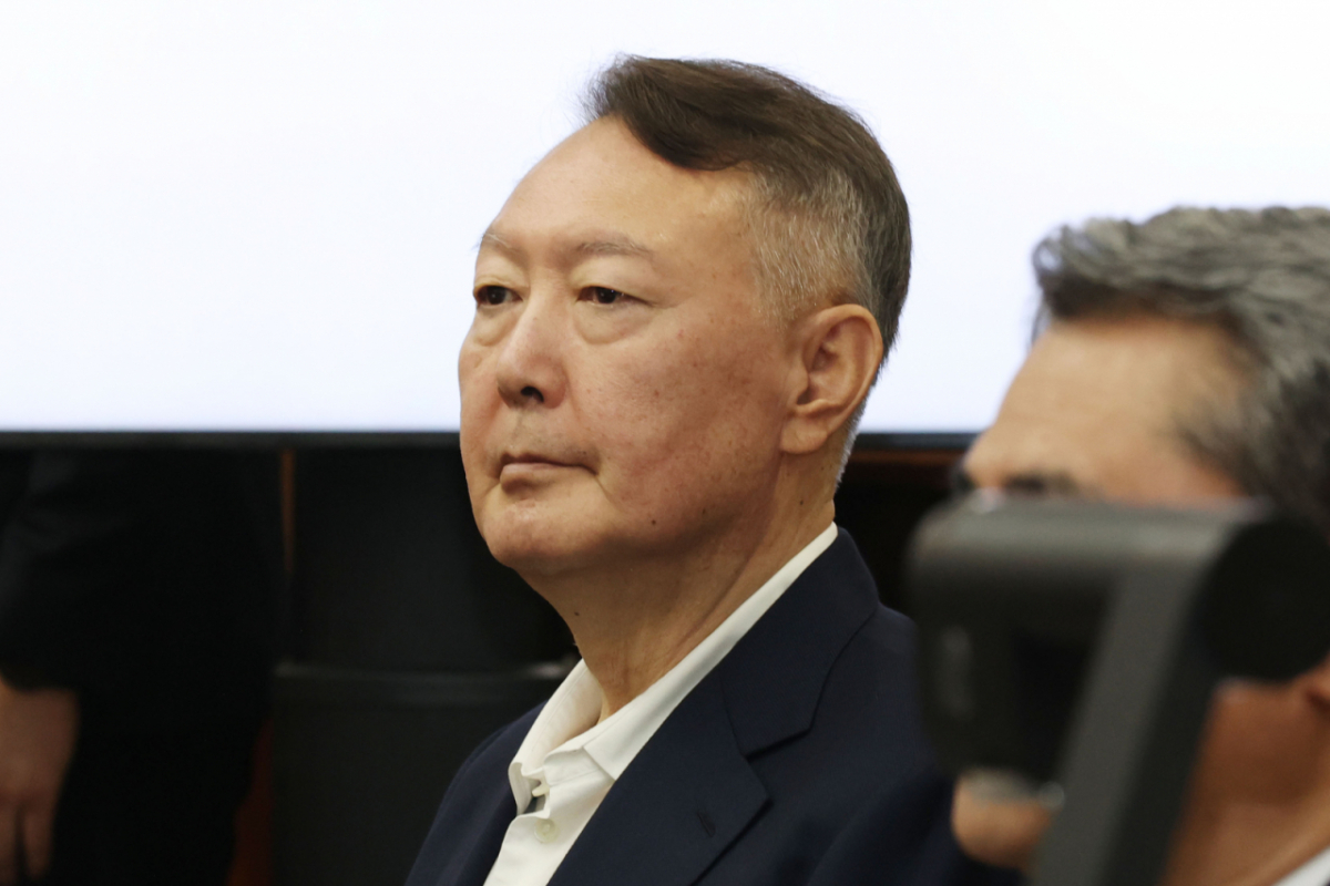 윤석열 전 대통령이 재판에 출석해 있다. /사진=뉴시스
