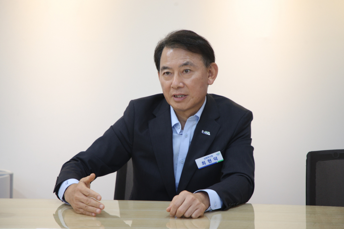 최현덕 남양주시장. /사진제공=남양주시