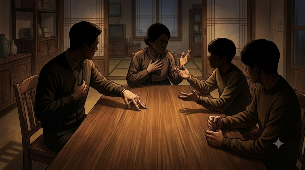 아버지가 세상을 떠난 뒤 남은 재산을 두고 가족 간 갈등을 겪고 있다는 삼형제의 사연이 전해졌다. 위 사진은 기사 내용과 무관하게 AI(인공지능)가 생성한 이미지입니다./사진=구글 제미나이
