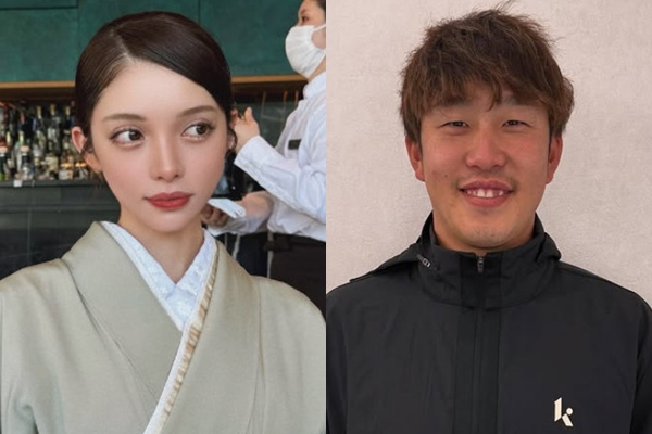 지난 8월 전격 이혼을 발표한 와나타베 리사(왼쪽)와 고조노 가이토 전 부. /사진=와나타베 리사, 고조노 가이토 SNS