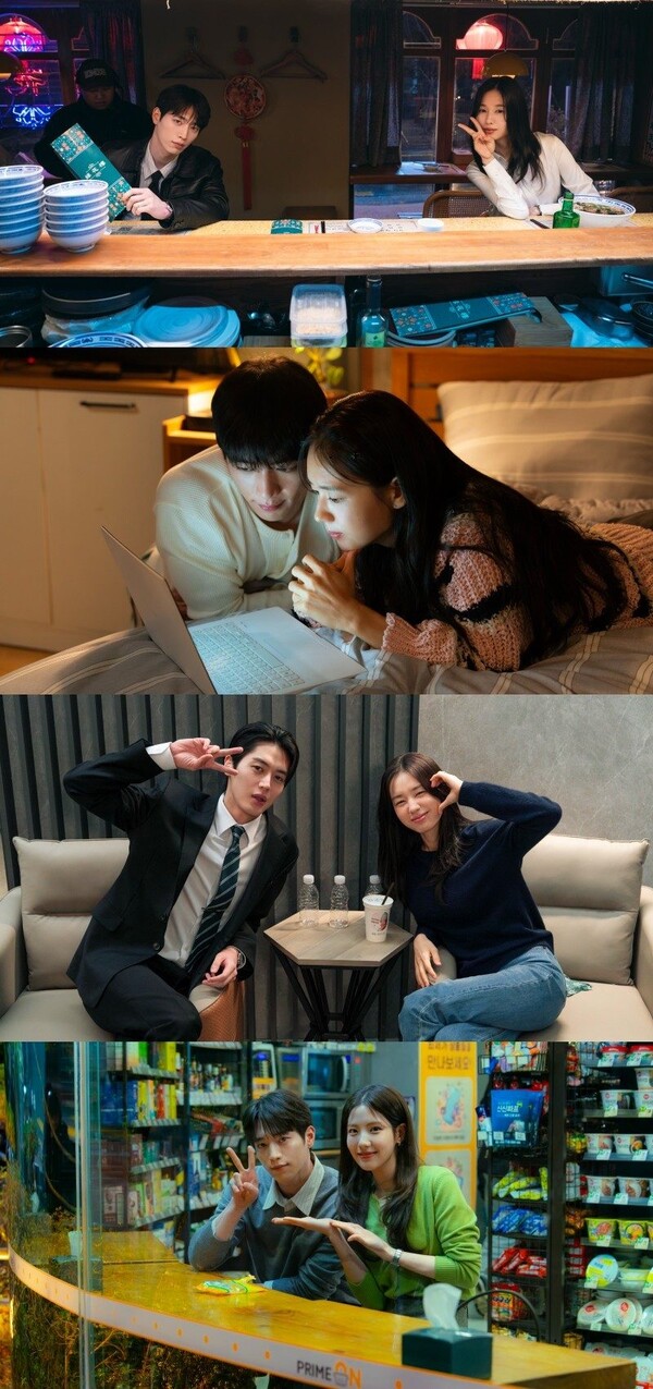 '너 말고 다른 연애' 비하인드 컷 / 사진=KBS, 유니켐
