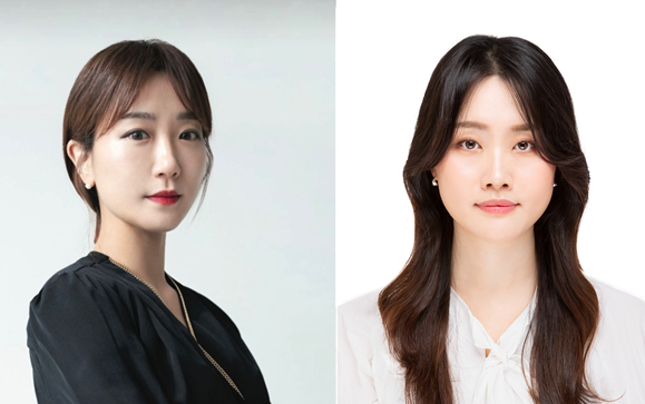 왼쪽부터 이여진 교수(학과장), 위서현 교수./사진제공=안양대