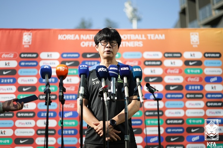 신상우 여자축구대표팀 감독. /사진=대한축구협회 제공