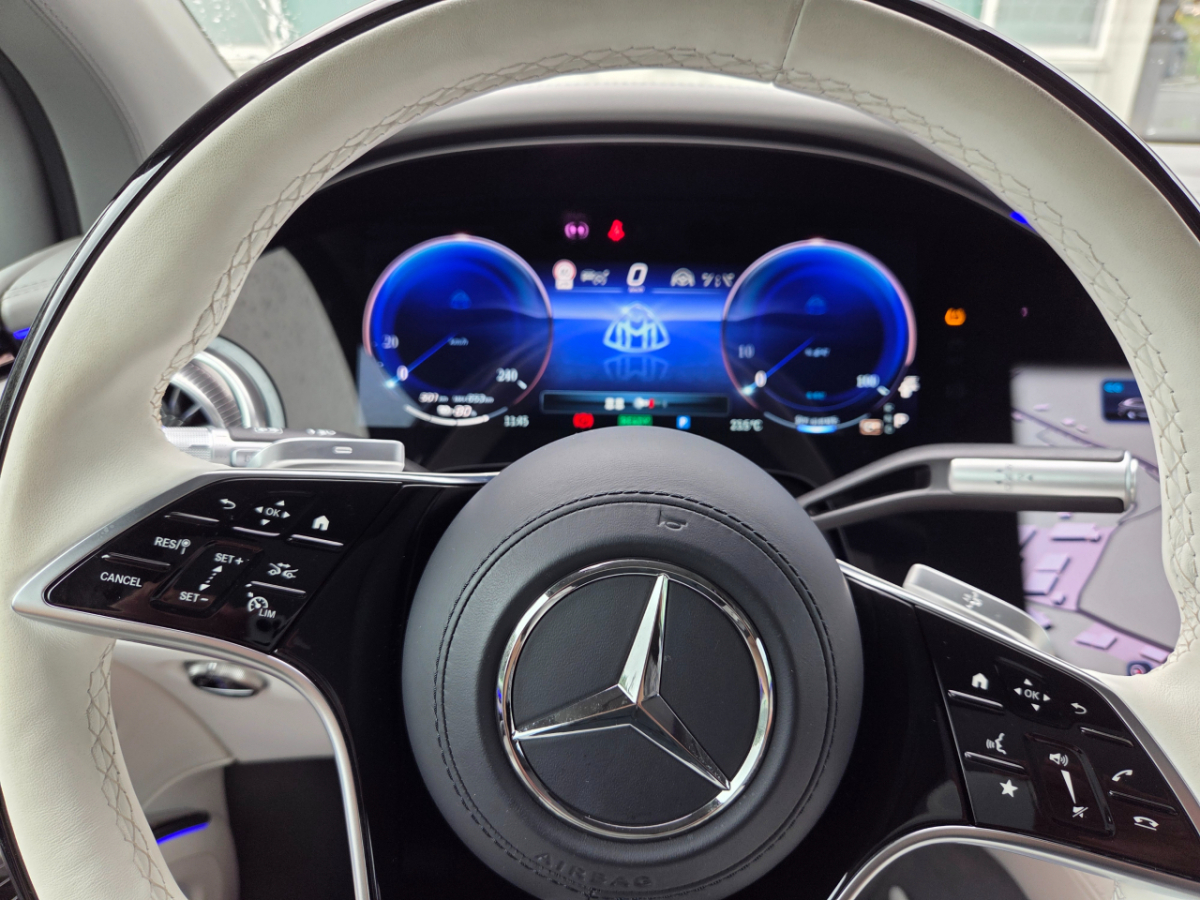 마이바흐 EQS 680 SUV 내부/사진=유선일 기자