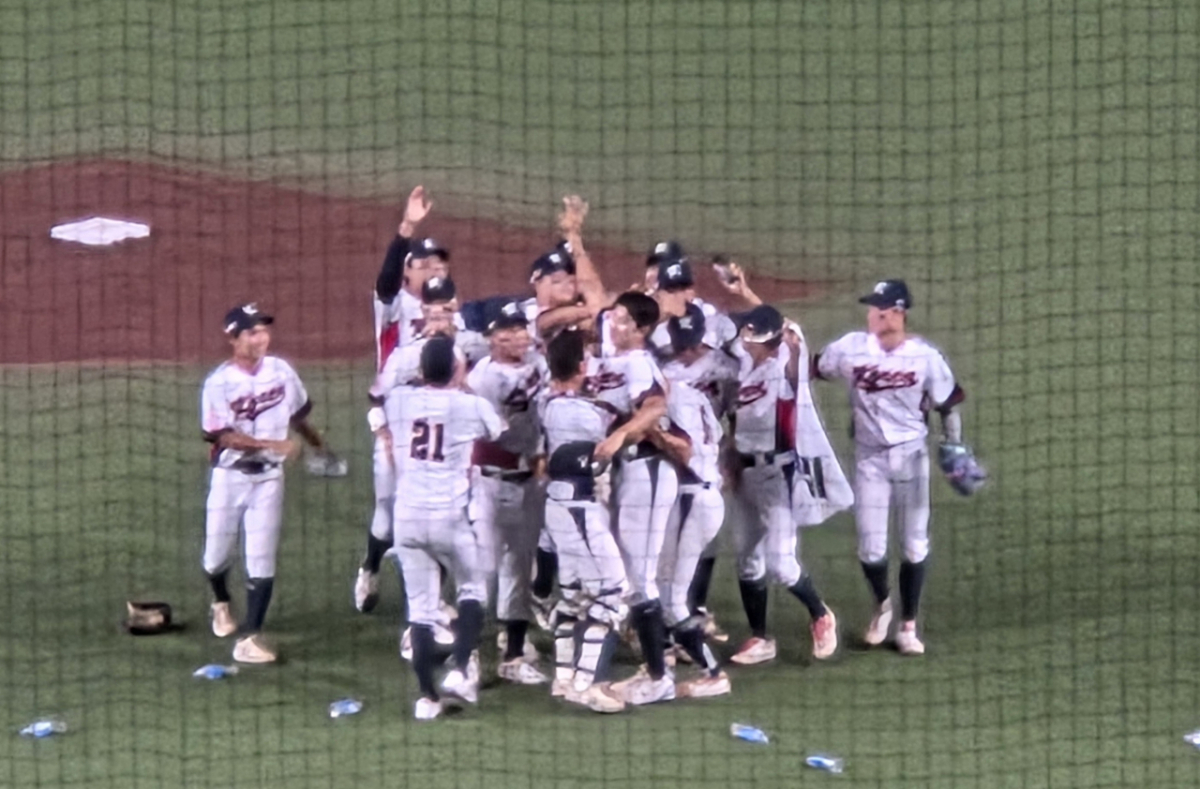 한국 18세 이하(U-18) 야구 대표팀의 우승 순간 모습. /사진=공동취재단 제공
