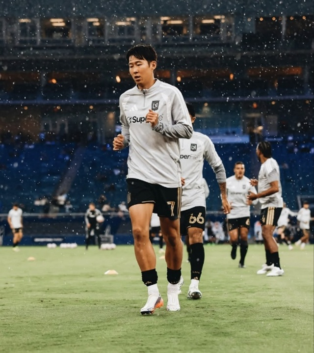 손흥민. /사진=LAFC 공식 사회관계망서비스(SNS)