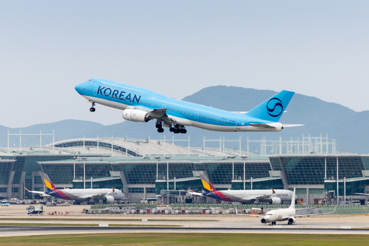 대한항공 B747-8i 항공기. /사진제공=대한항공