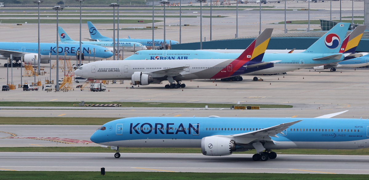 인천국제공항 계류장 모습./사진제공=뉴스1