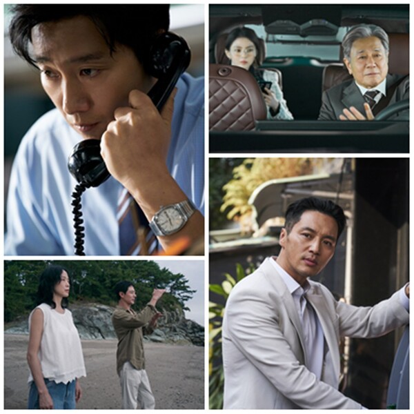 '암살자(들'(맨위 왼쪽부터 시계방향으로) '인턴' '타짜: 벨제붑의 노래' '가능한 사랑'. 사진제공=(주)하이브미디어코프, 워너브러더스코리아, CJ ENM, 넷플릭스.