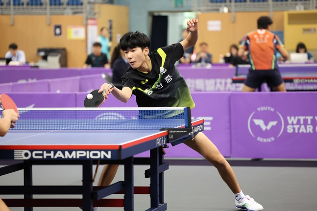 WTT 유스 컨텐더 강릉 2026 풍경. /사진=대한탁구협회 제공