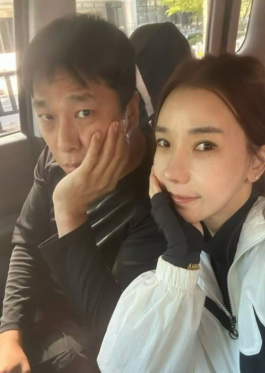 전 쇼트트랙 국가대표 김동성과 아내 인민정 /사진=인민정씨 인스타그램