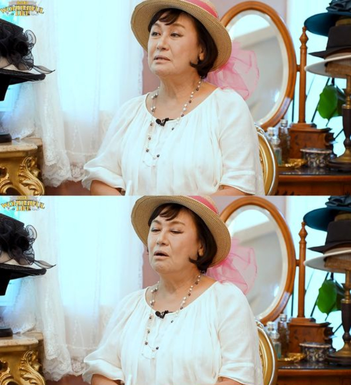 배우 박원숙이 먼저 세상을 떠난 외아들에 대한 죄책감을 털어놨다. /사진=유튜브 채널 '송승환의 원더풀 라이프'