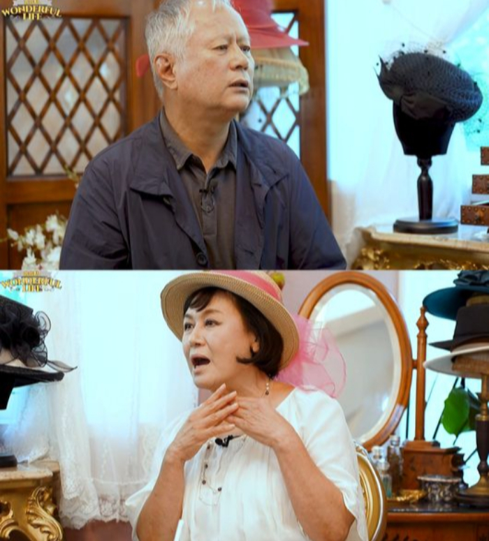 아들에게 충분히 베풀지 못했다는 후회도 드러냈다. 그는 "아들을 교육한답시고 물질적인 걸 해주지 않았다. 그게 너무 가슴 아프고 후회가 돼서 아들에게 못 해준 걸 손녀에게 해줬다"고 밝혔다./사진=유튜브 채널 '송승환의 원더풀 라이프'