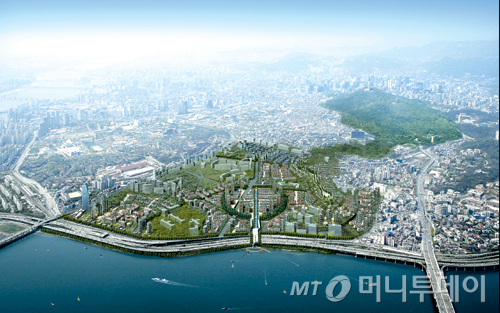 한남뉴타운 조감도
