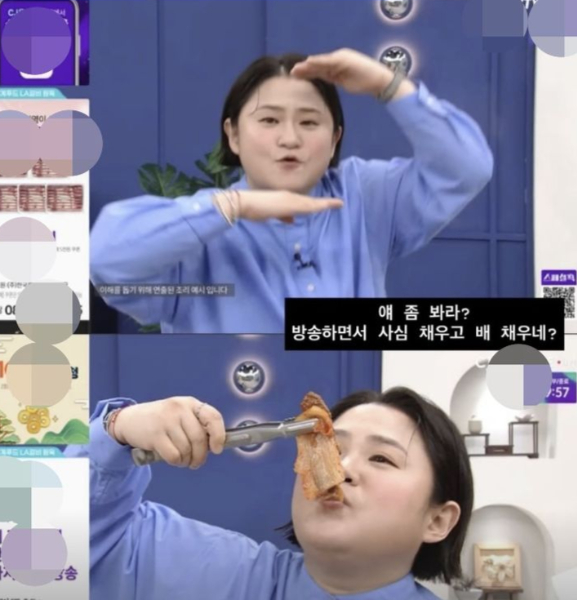 개그우먼 김신영(42)이 홈쇼핑에 등장해 시선을 사로잡았다./사진=김신영 인스타그램