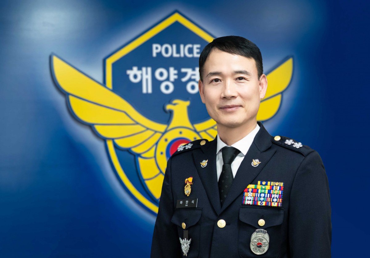하만식 해양경찰청장 후보자./사진=해수부 제공.