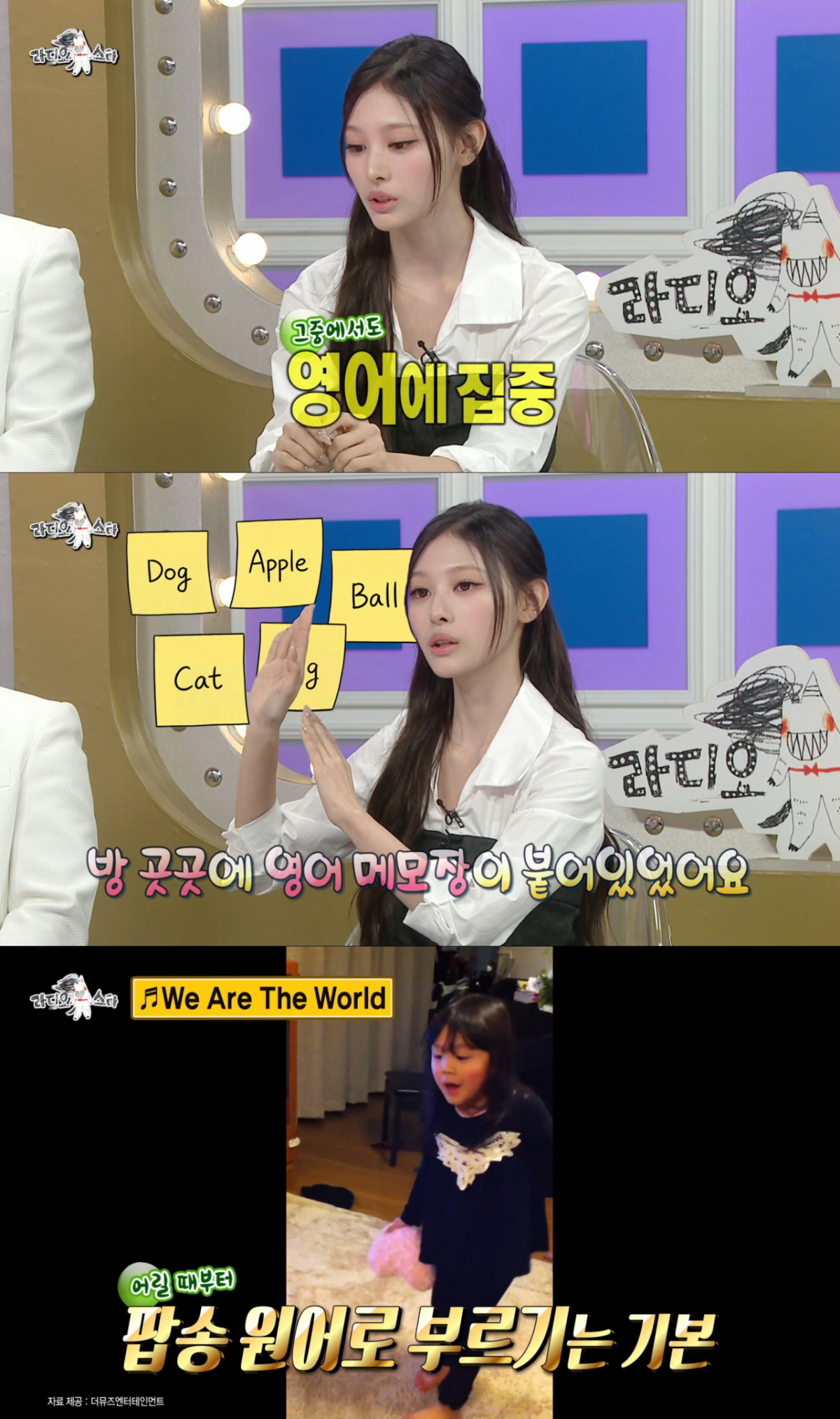 유치원 다닐 때부터 아이돌급 스케줄로 공부에 매진했던 미나미. /사진=MBC '라디오스타' 캡처