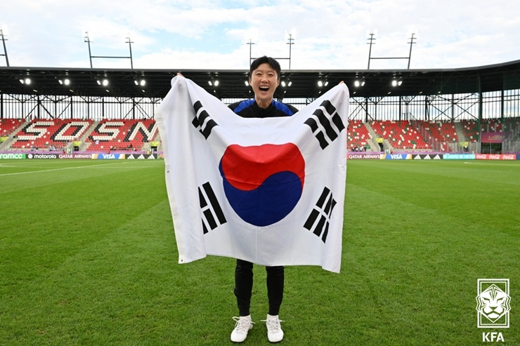 박윤정 20세 이하(U20) 여자축구대표팀 감독. /사진=대한축구협회 제공