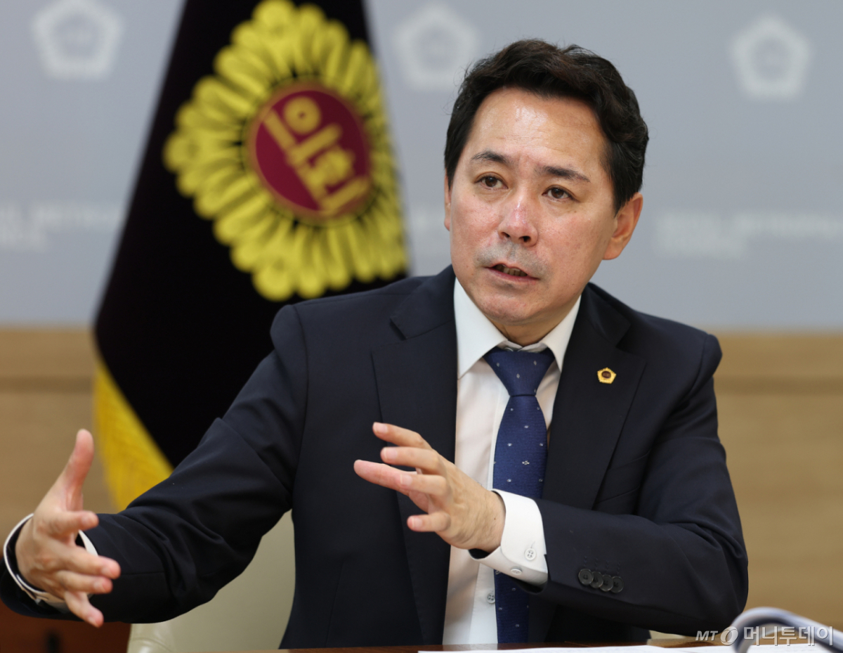 임만균 서울시의회 의장 인터뷰 /사진=이기범 기자 leekb@