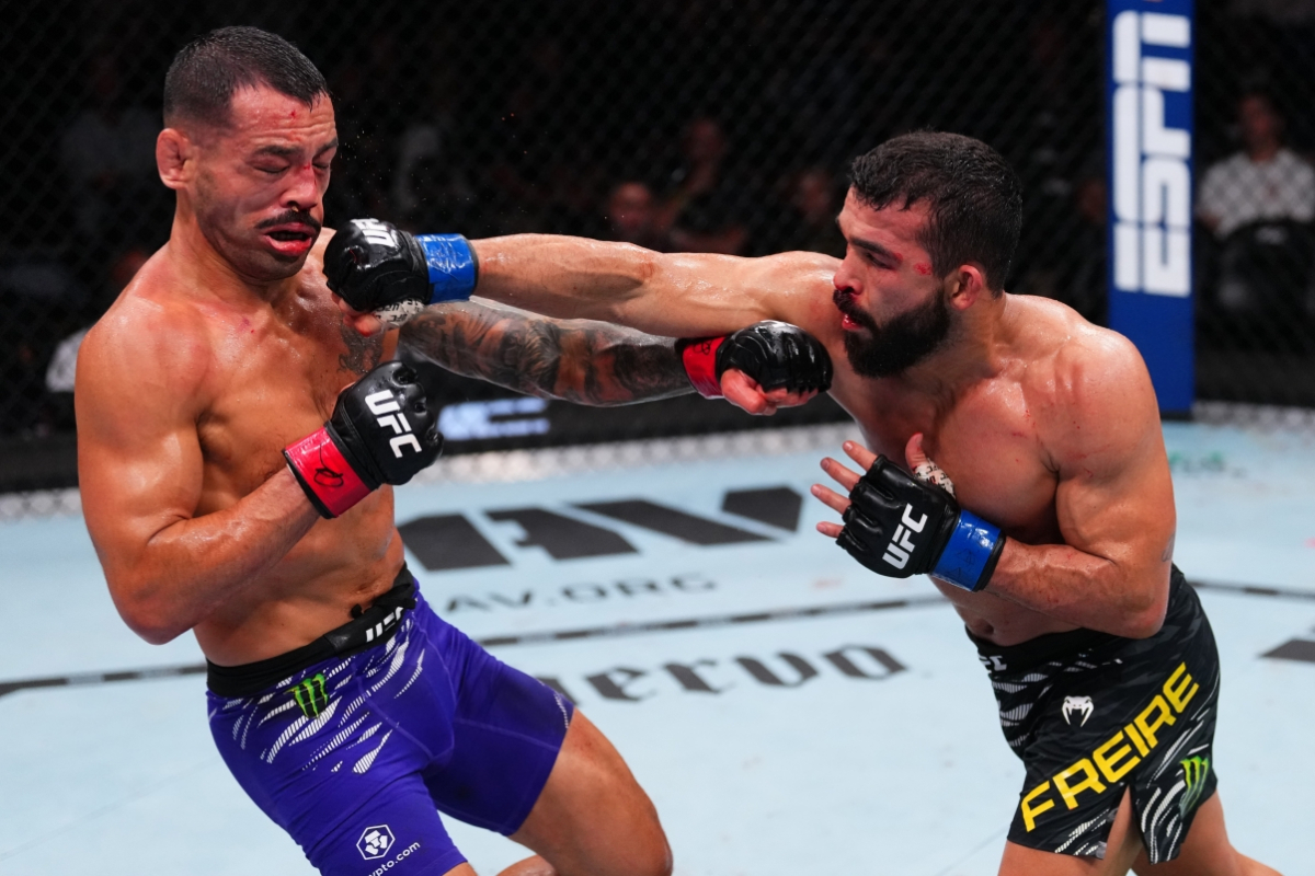 파트리시우 핏불(오른쪽). /사진=UFC 제공