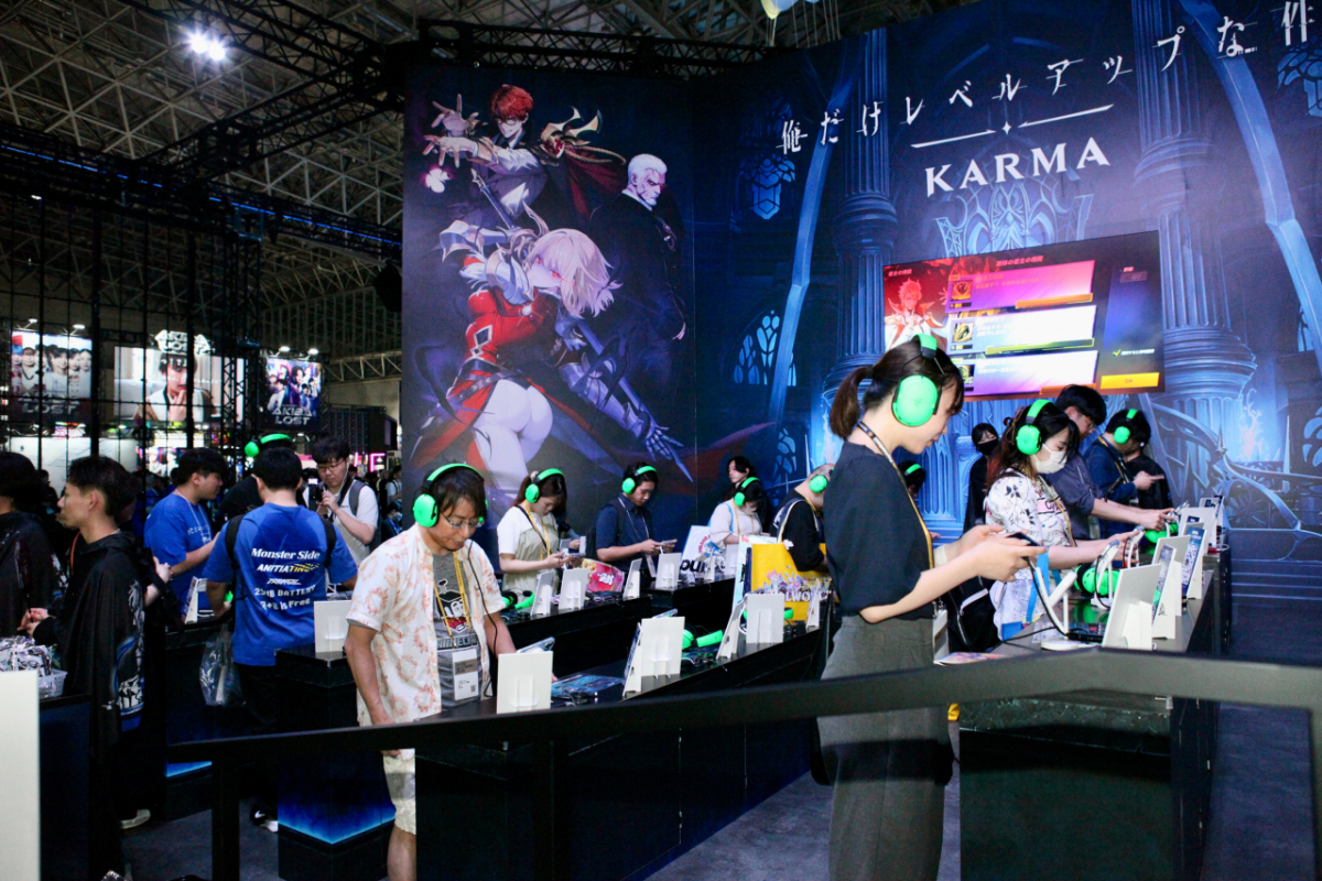 Attendees at TGS 2026 are demoing Netmarble's 'Solo Leveling: Karma.' September 18, 2026./Photo=Reporter Lee Jung-hyun