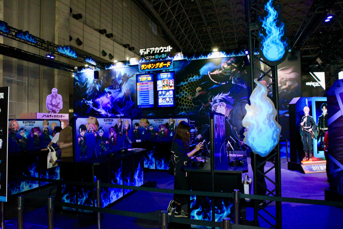 A booth for Dead Account: Two Blue Flames has been set up at TGS 2026. September 18, 2026./Photo=Reporter Lee Jung-hyun