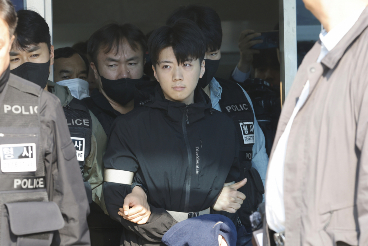어린이날 광주 도심에서 일면식 없는 여고생을 살해해 살인·살인미수 등의 혐의를 받는 장윤기(23). /사진=뉴스1
