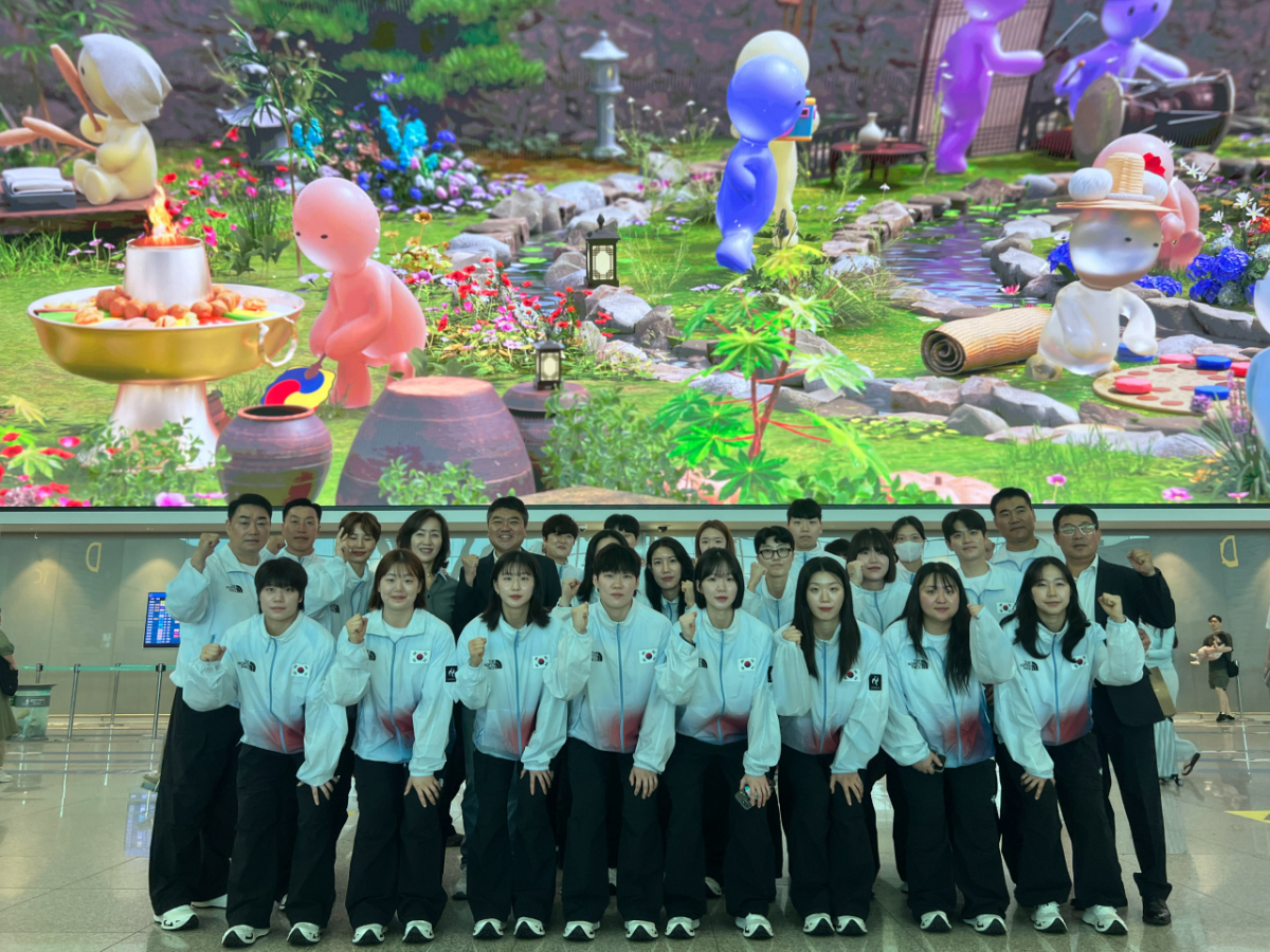 한국 여자 핸드볼 대표팀. /사진=대한핸드볼협회 제공
