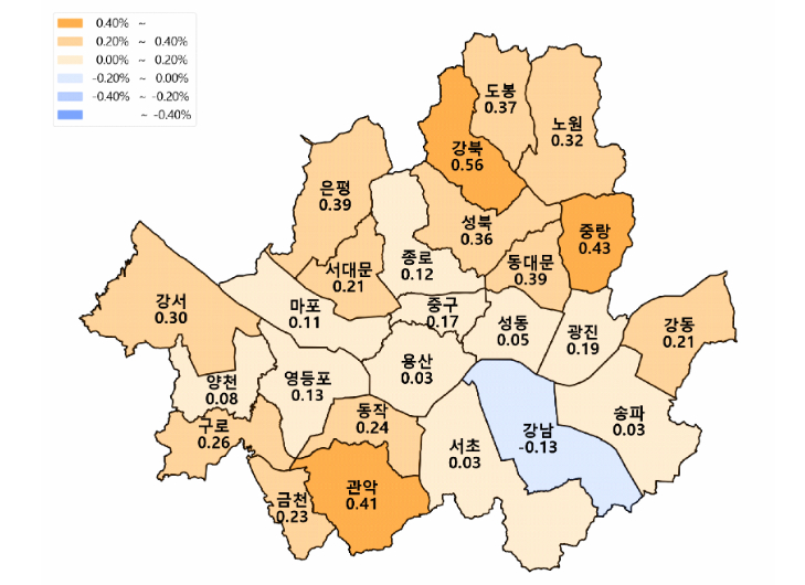 아파트 매매가격 동향/사진제공=KB부동산