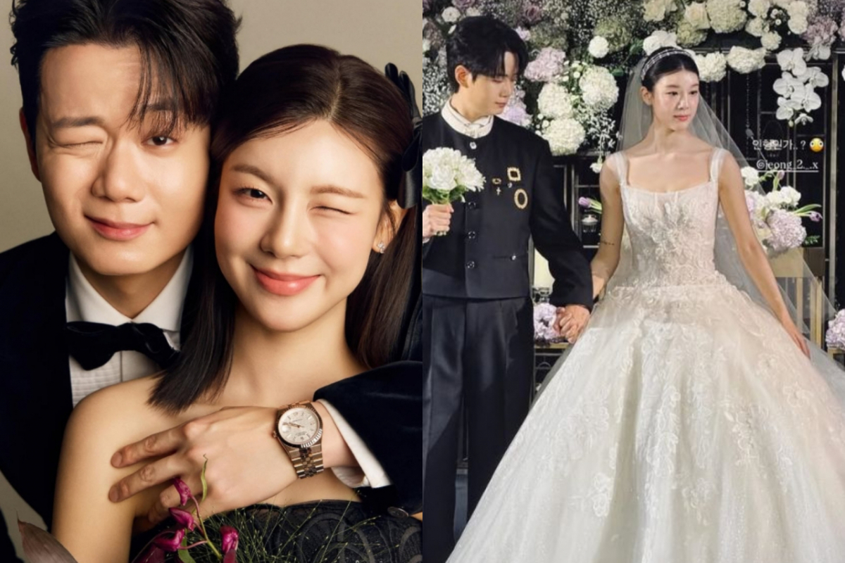 티빙 연애 예능 프로그램 '환승연애3'를 통해 재회에 성공한 전 쇼트트랙 국가대표 공상정과 외과의사 서민형이 부부의 연을 맺었다. /사진=공상정 인스타그램 캡처