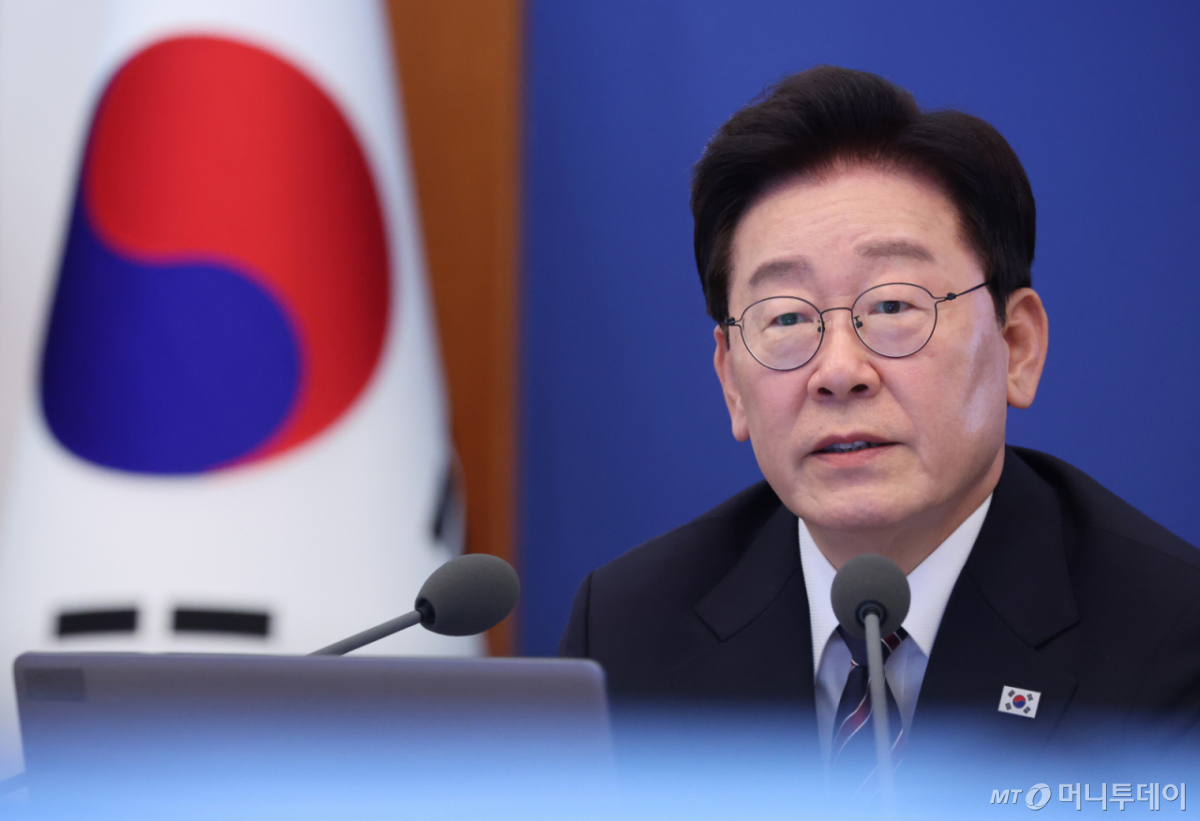 (서울=뉴스1) 이재명 기자 = 이재명 대통령이 21일 청와대에서 열린 수석보좌관회의에서 발언하고 있다. 2026.9.21/뉴스1 Copyright © 뉴스1. All rights reserved. 무단 전재 및 재배포, AI학습 이용 금지. /사진=(서울=뉴스1) 이재명 기자