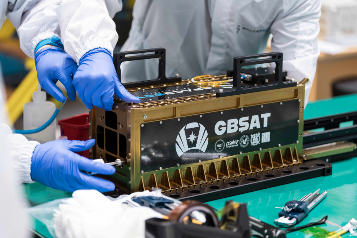 KAIST(카이스트)의 GBSAT(지비샛) 모습 /사진=한국항공우주연구원