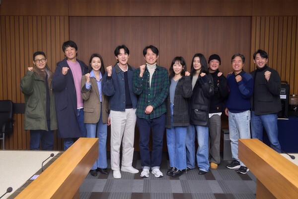 '라이어' 제작진과 출연진 / 사진=MBC