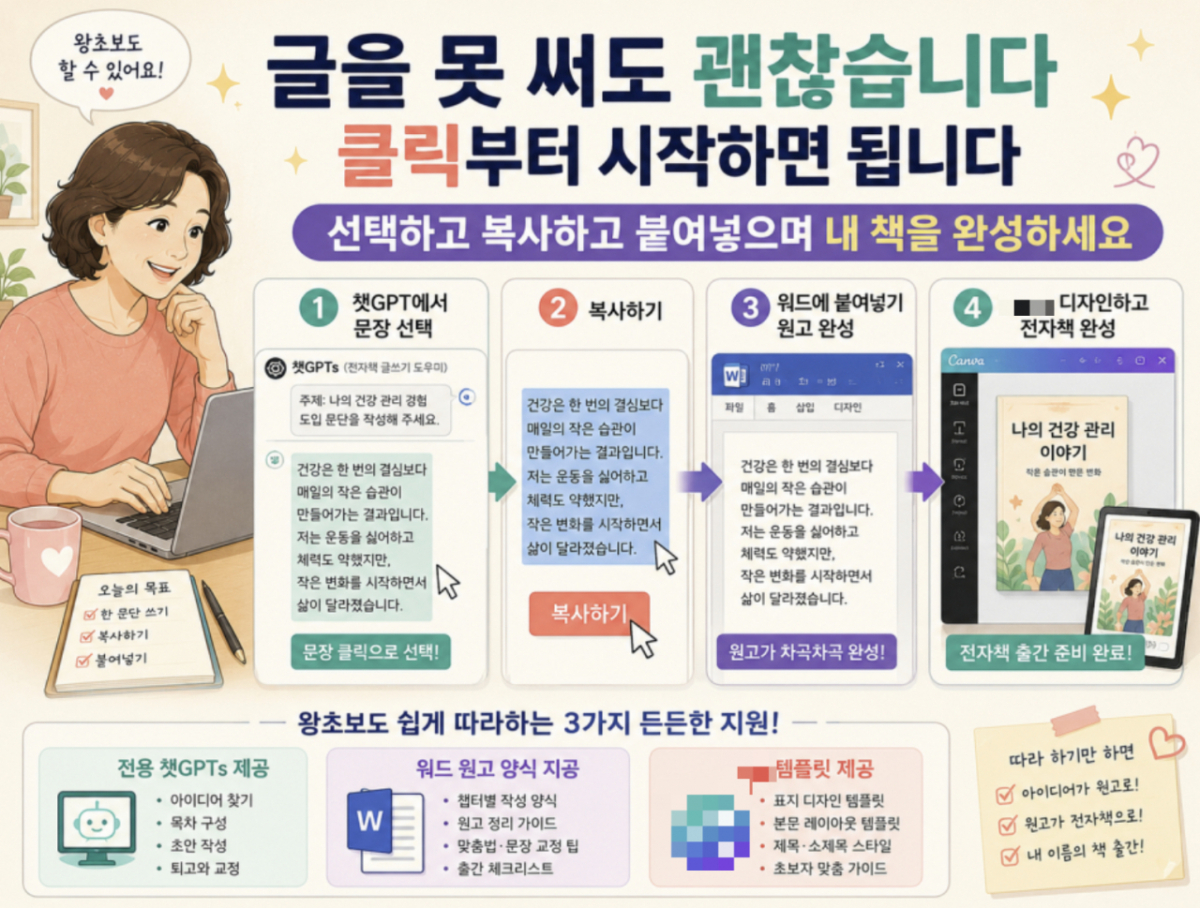 블로그에 올라온 AI로 전자책 만드는 순서. 2026.09.22./사진=블로그 캡처