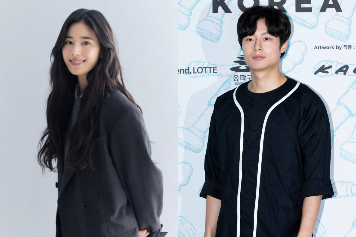 배우 정은채가 연인인 미술가 겸 방송인 김충재를 향한 변함없는 애정을 드러냈다. 사진은 왼쪽부터 배우 정은채. /사진=프로젝트 호수 제공, 머니투데이 사진 DB