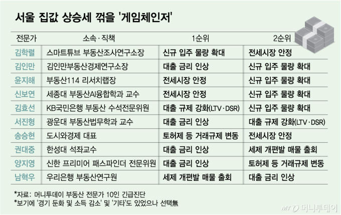 서울 집값 상승세 꺾을 '게임체인저'/그래픽=김다나