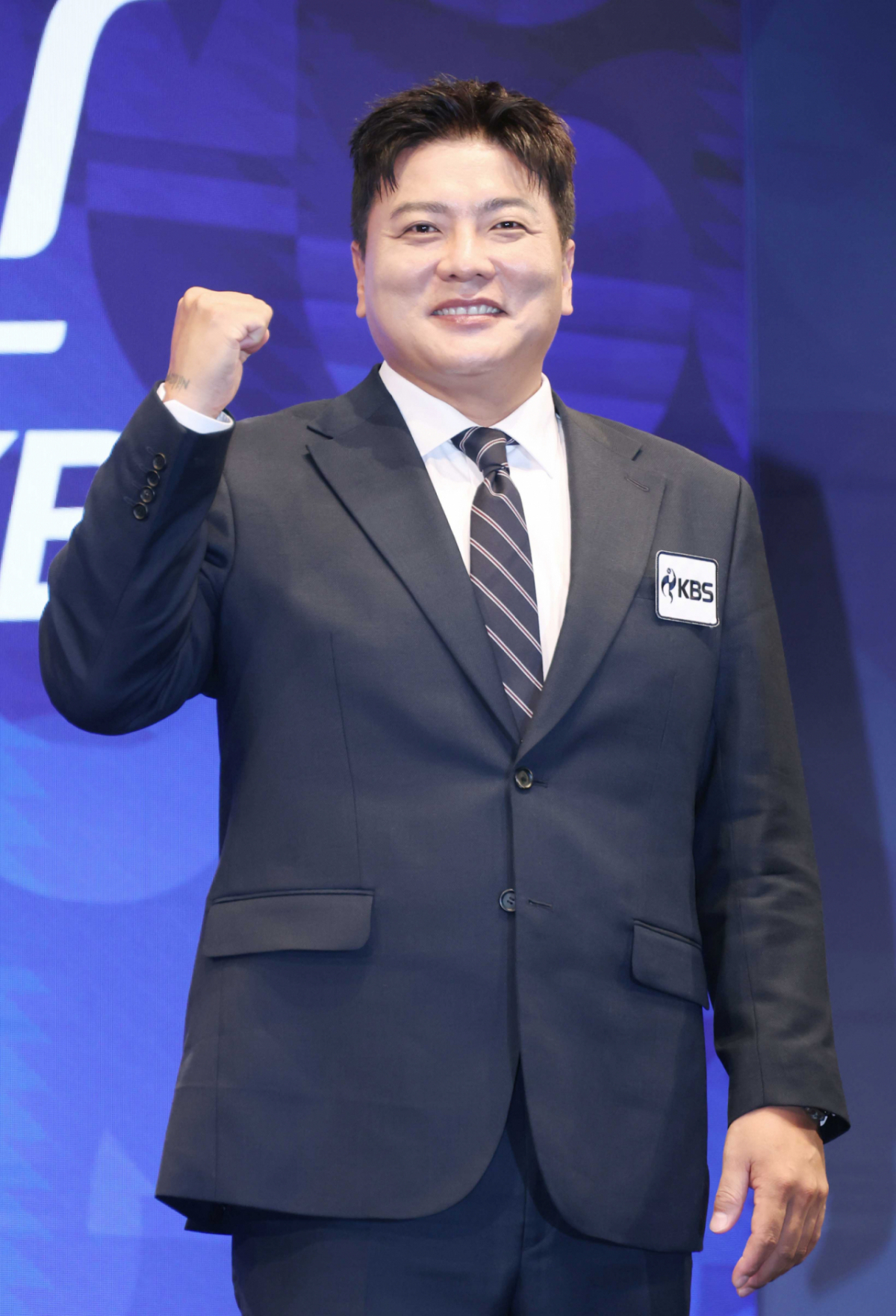 김태균 해설위원이 28일 오후 서울 여의 KBS에서 진행된 2026 아이치-나고야 아시안게임 제작발표회에 참석해 포즈를 취하고 있다. /2026.08.28 /사진=이동훈 photoguy@
