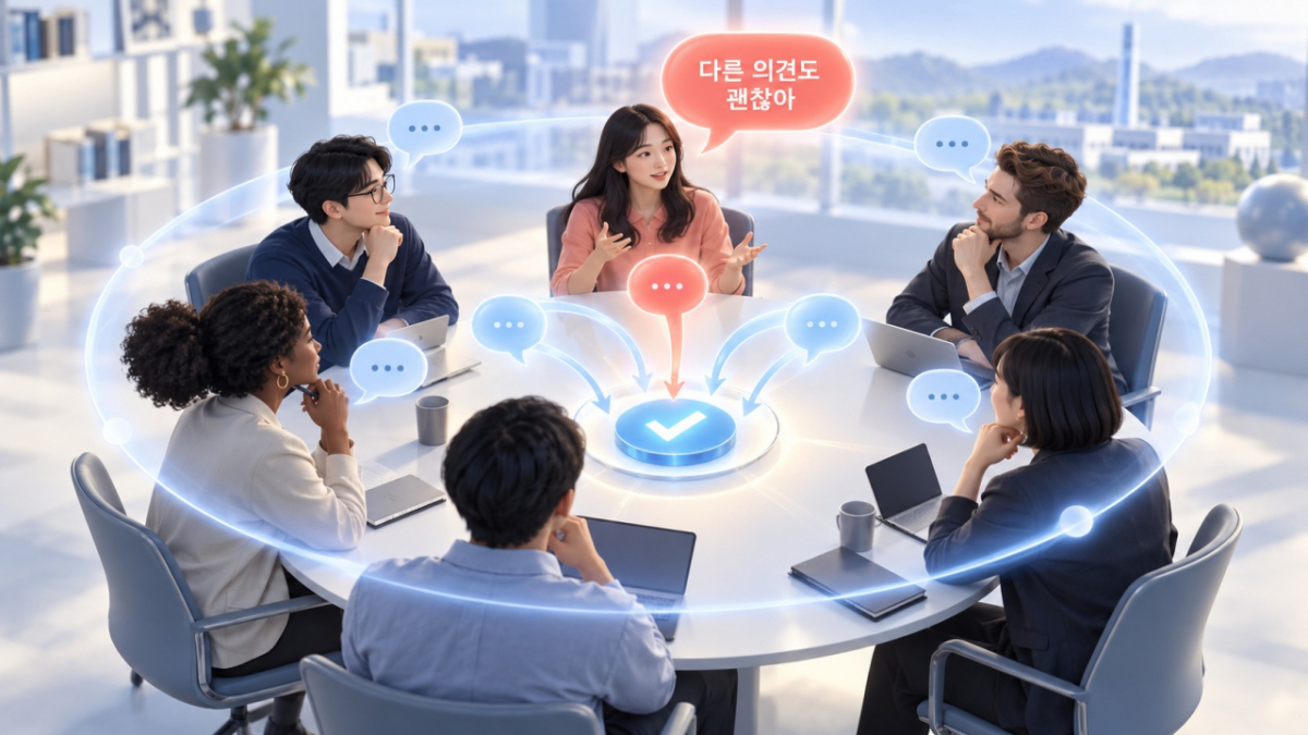 집단 내에서 안정그룹애착을 형성한 사람은 집단과 반대되는 의견도 적극적으로 개진한다. /사진=KAIST