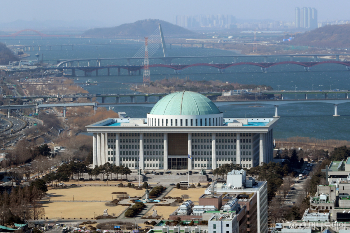 국회의사당 전경. /사진=이기범 기자 leekb@